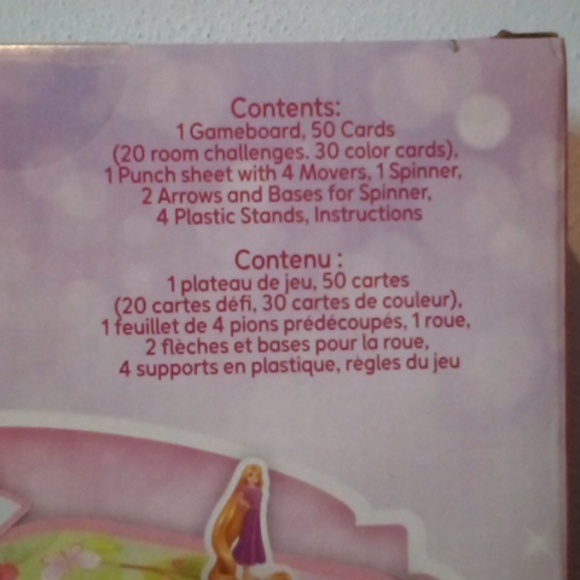 Disney Princess Jeu Scavenger Scurry Board Game - Picture 6 of 6